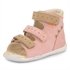 Picture of Memo Dino 1JB Pink Infant & Toddler Girl First Walking Orthopedic Velcro Sandal